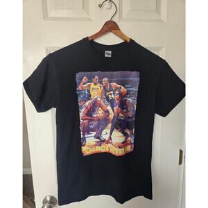 Kobe Bryant Tribute "Legends Never Die" Black T-shirt Gildan Size Medium Rare